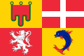 Drapeau de la région Auvergne-Rhône-Alpes