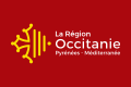 Drapeau de la région Occitanie